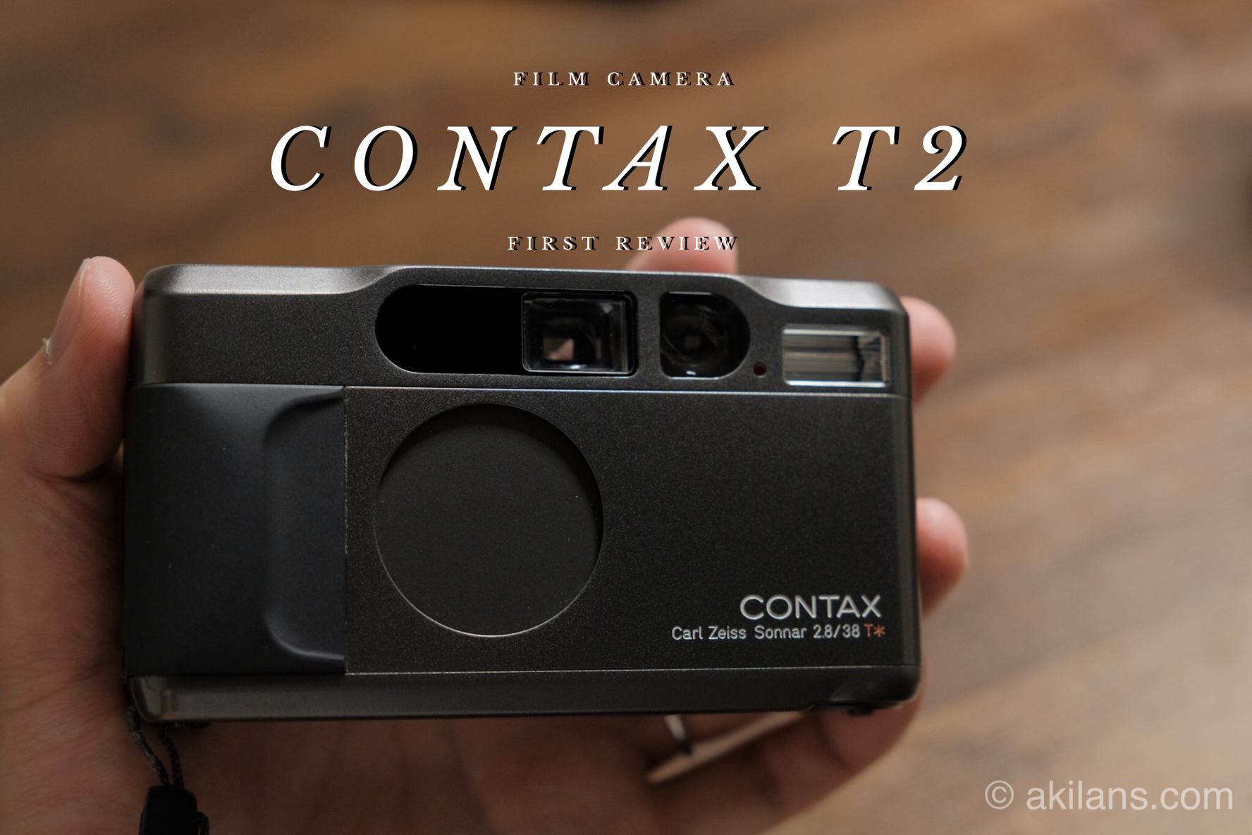 CONTAX T2 チタンブラック (リペアサービス諏訪様での修理・点検済み 